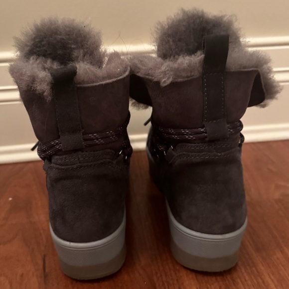 Cougar waterproof Women's Gray Fur-Lined Boots - Picture 3 of 9